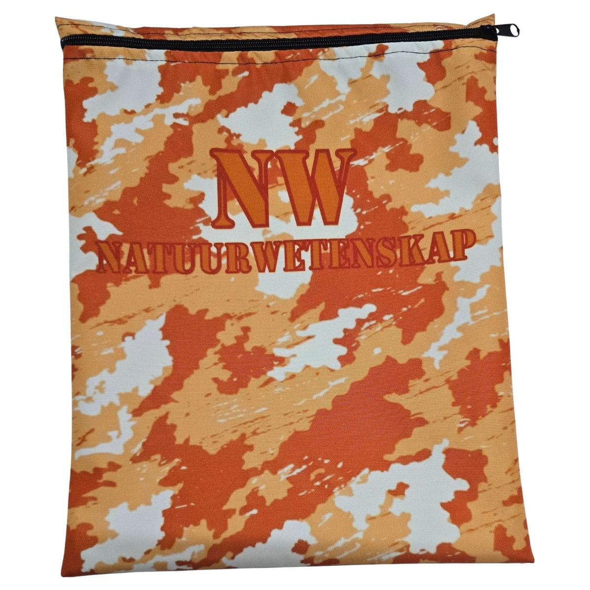 Set of 7 - Camo Design Book Bag Set Subject Names In Afrikaans