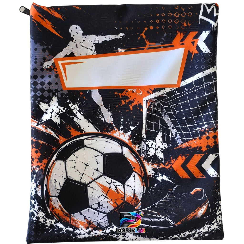 Set of 7 - Sport & Tech Design Book Bag Set with Subject Names In Afrikaans
