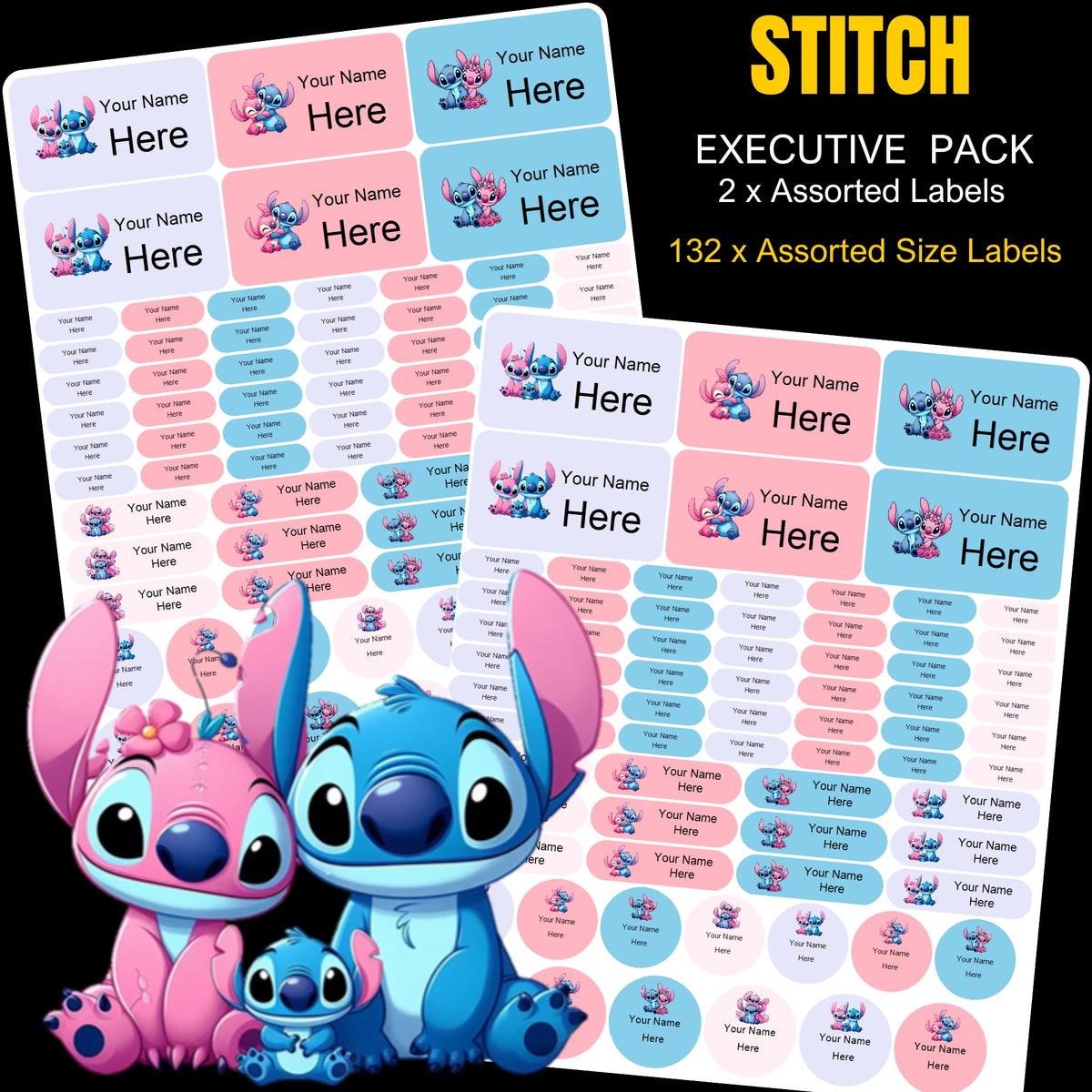 Stitch Stationery Labels