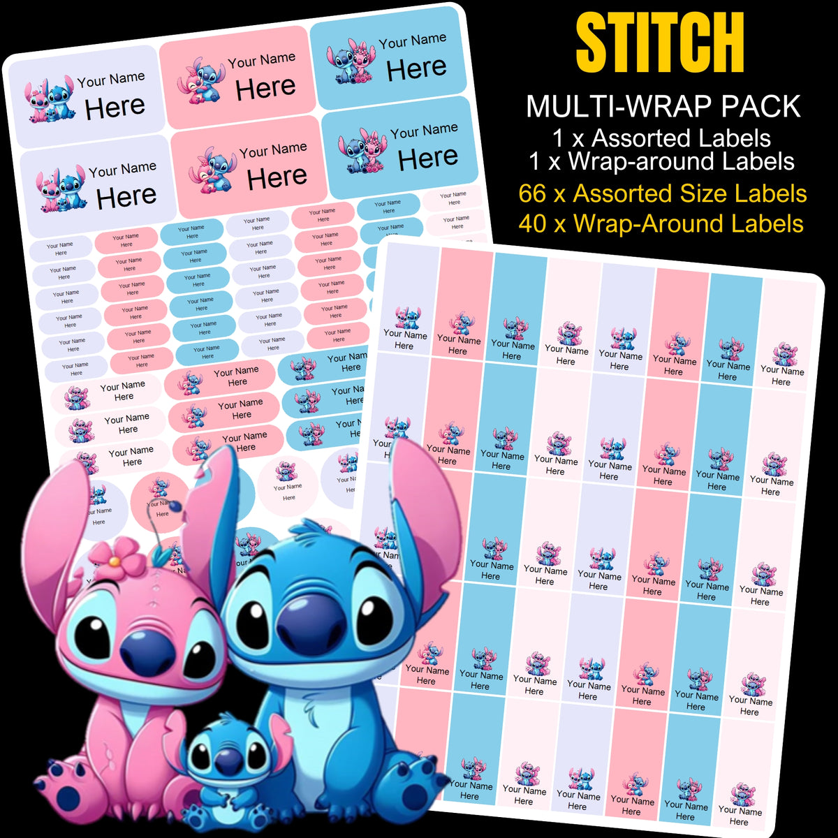 Stitch Stationery Labels